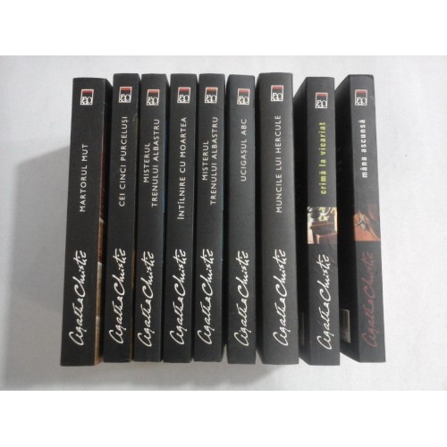 8 romane AGATHA CHRISTIE - Editura Rao 8 romane AGATHA CHRISTIE - Editura Rao